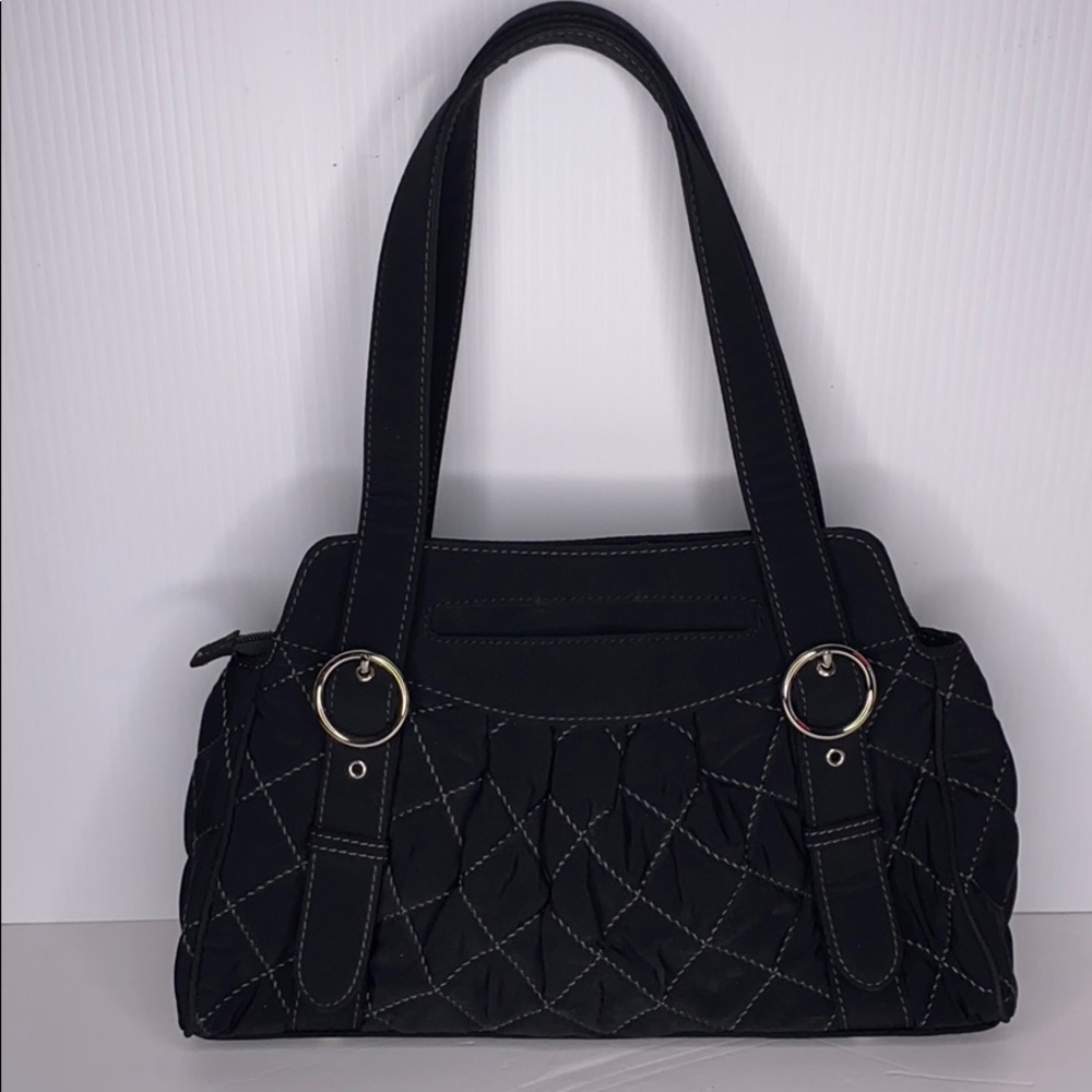 Vera Bradley black quilted purse